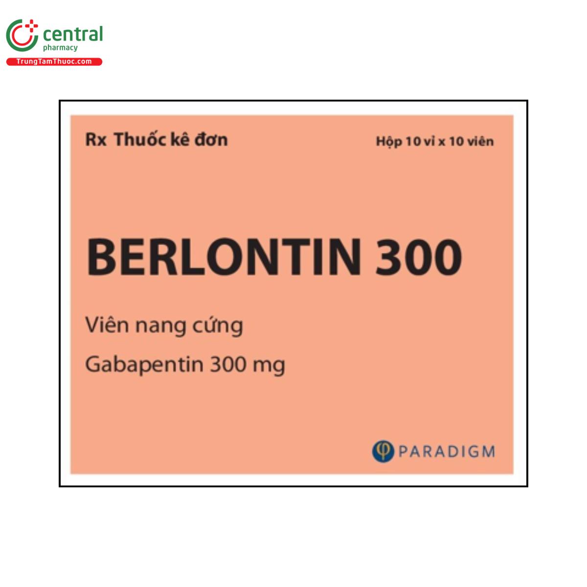berlontin 300mg 1 P6262 berlontin 300mg 1 P6262