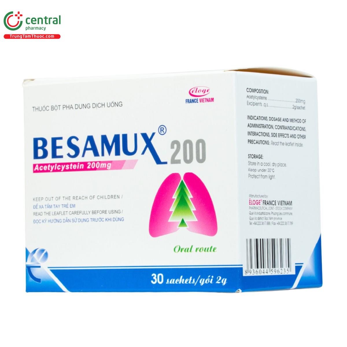 besamux 200mg 4 E1023