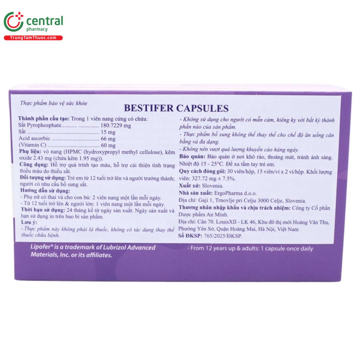 bestifer capsules 7 T8886