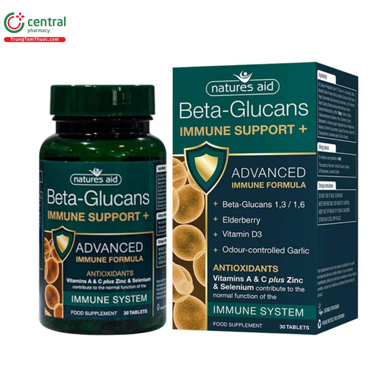 beta glucans immune support 1 T8558