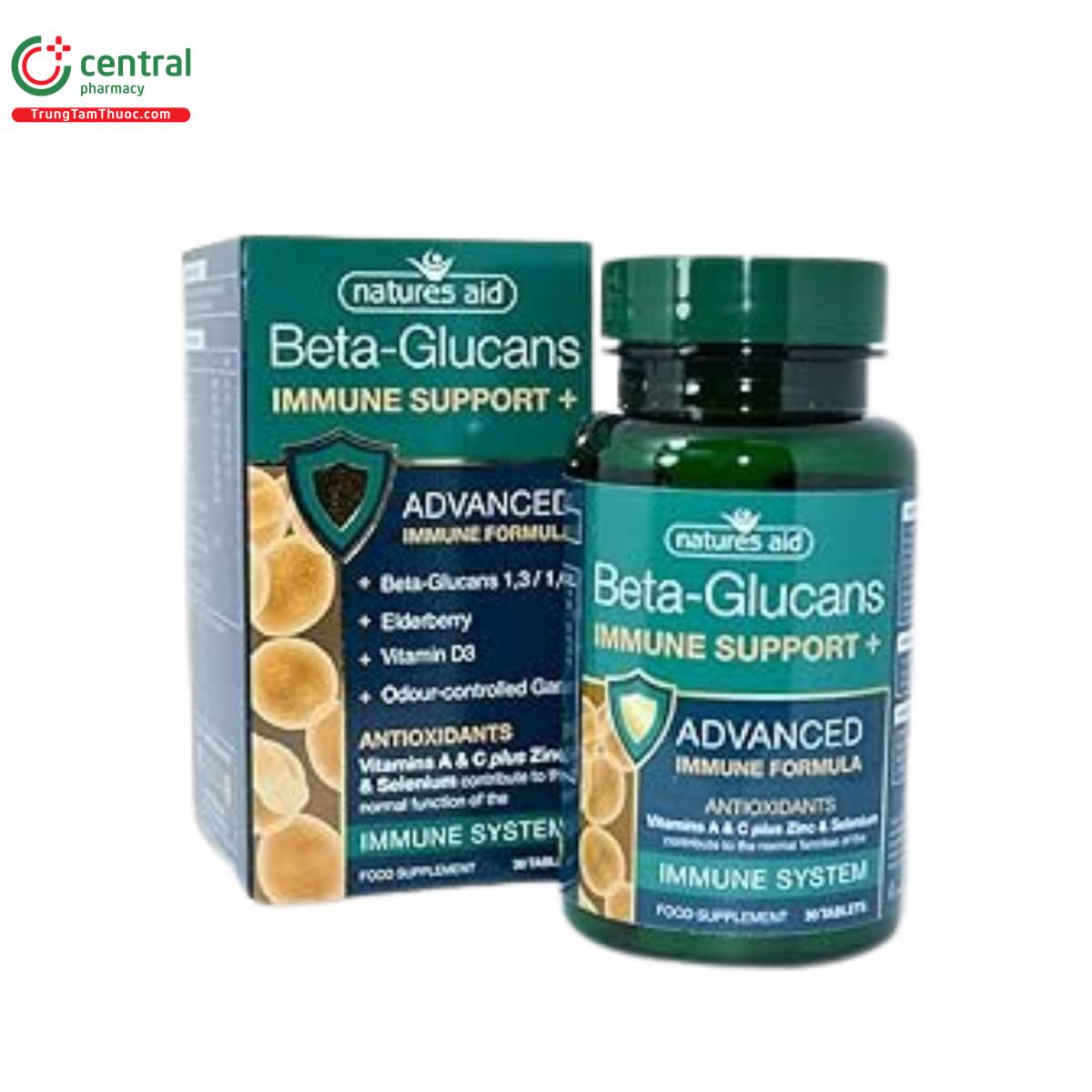 beta glucans immune support 3 V8645