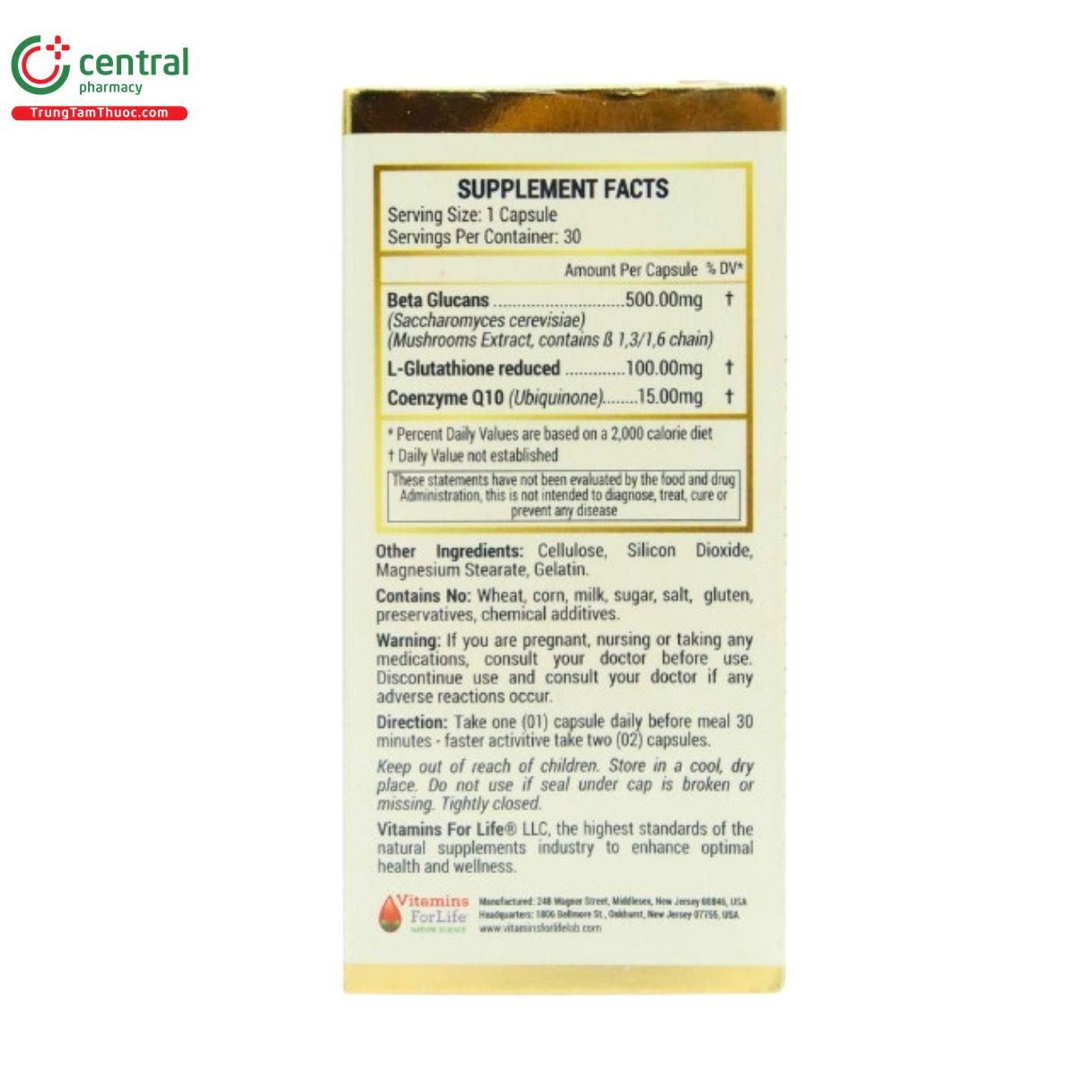 beta gluta one 8 M4160