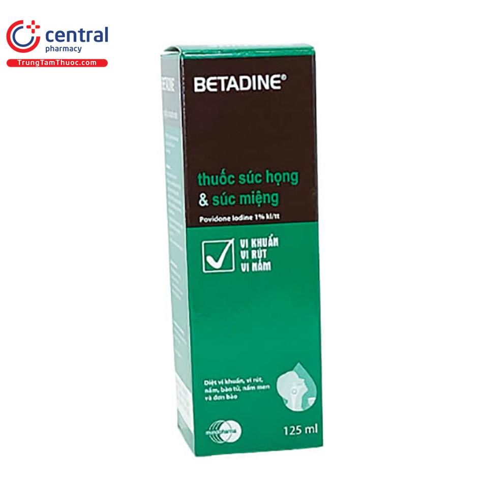 betadine gargle mouthwash 1 11 M4128