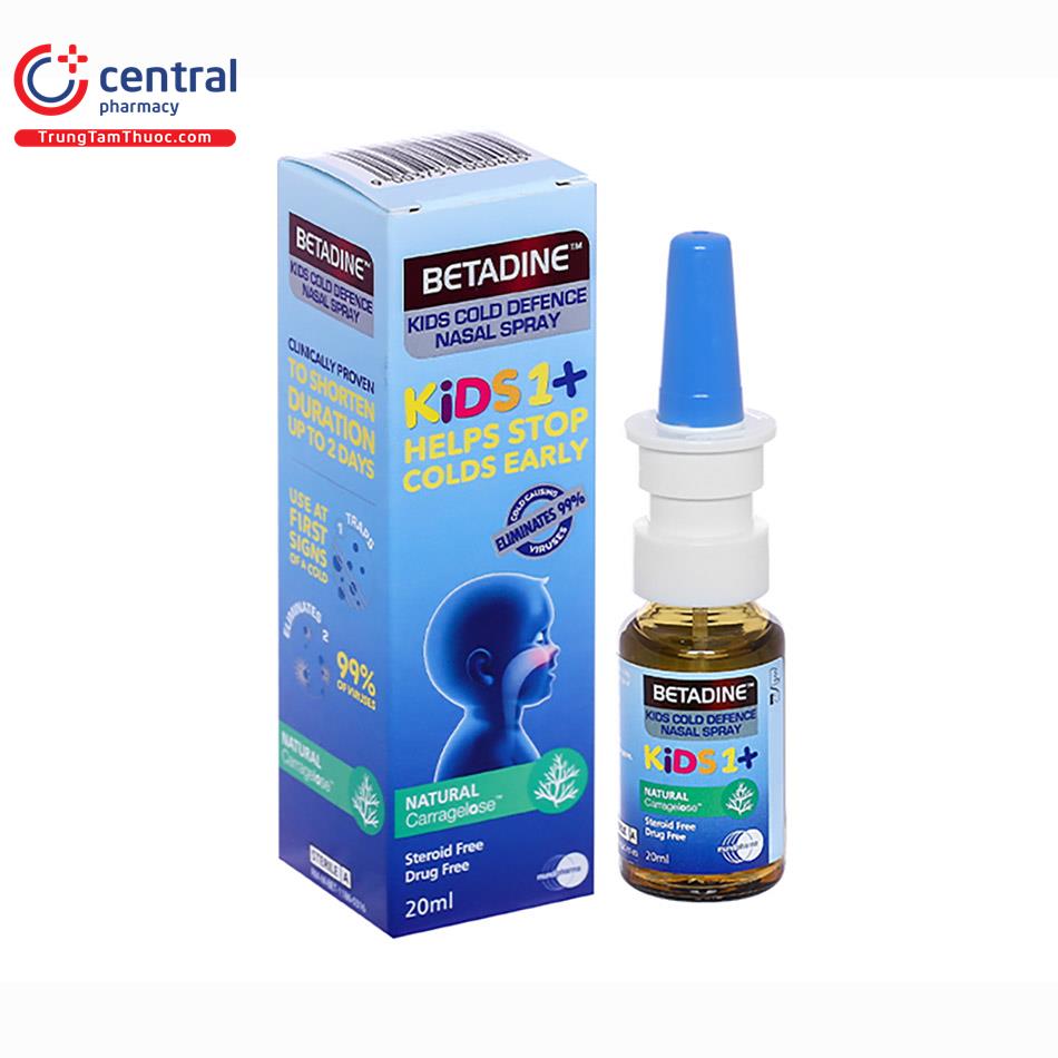 Betadine Kids Cold Defence Nasal Spray