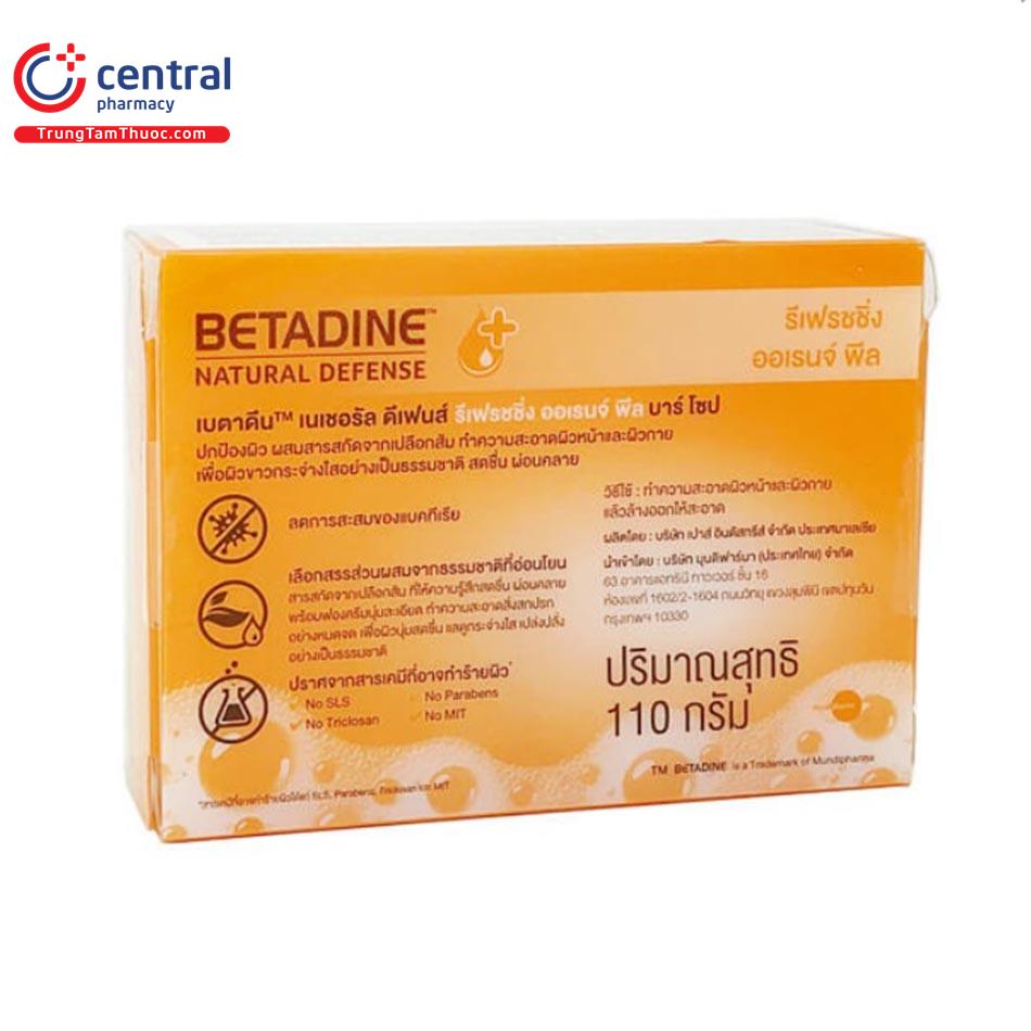 betadine natural defense bar soap 2 B0755