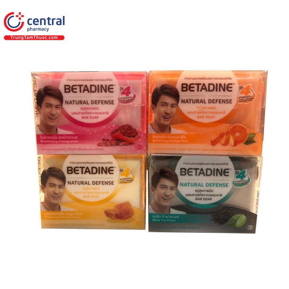 betadine natural defense bar soap 5 H3580