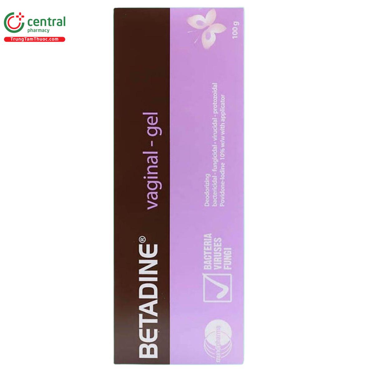 betadine vaginal gel 10 8 H3655