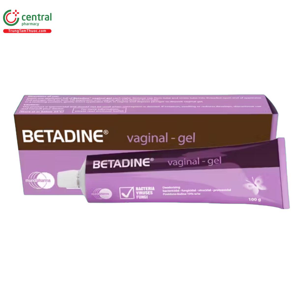 betadine vaginal gel 10 9 O5302