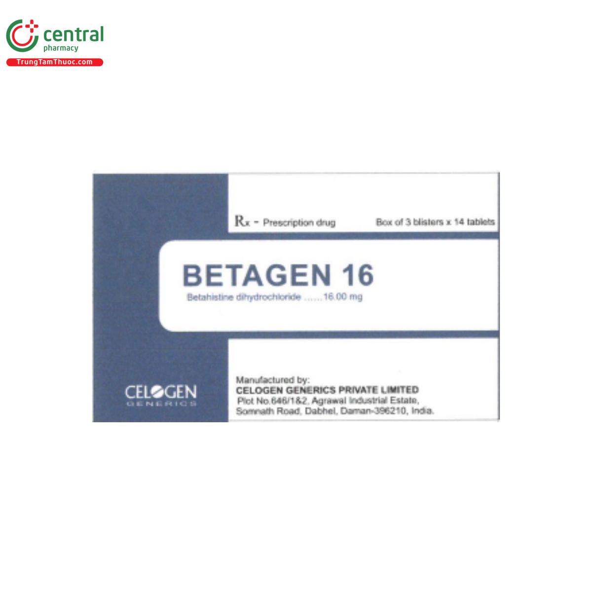 betagen 16mg 2 E1230 betagen 16mg 2 E1230