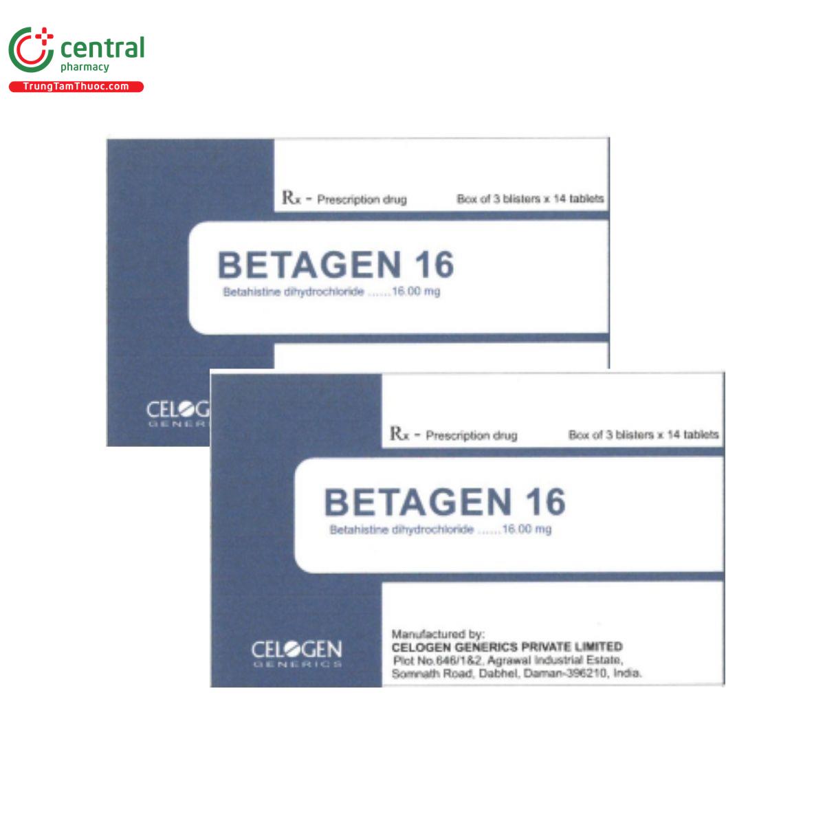 betagen 16mg 3 G2702 betagen 16mg 3 G2702