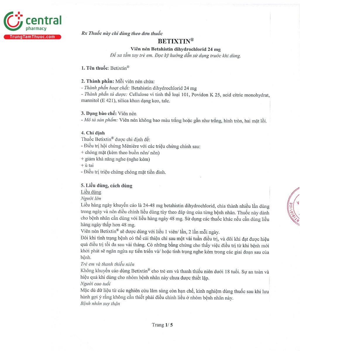 betixtin 24mg 2 H3263