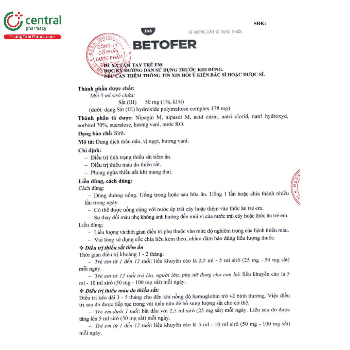 betofer 5 P6458 betofer 5 P6458