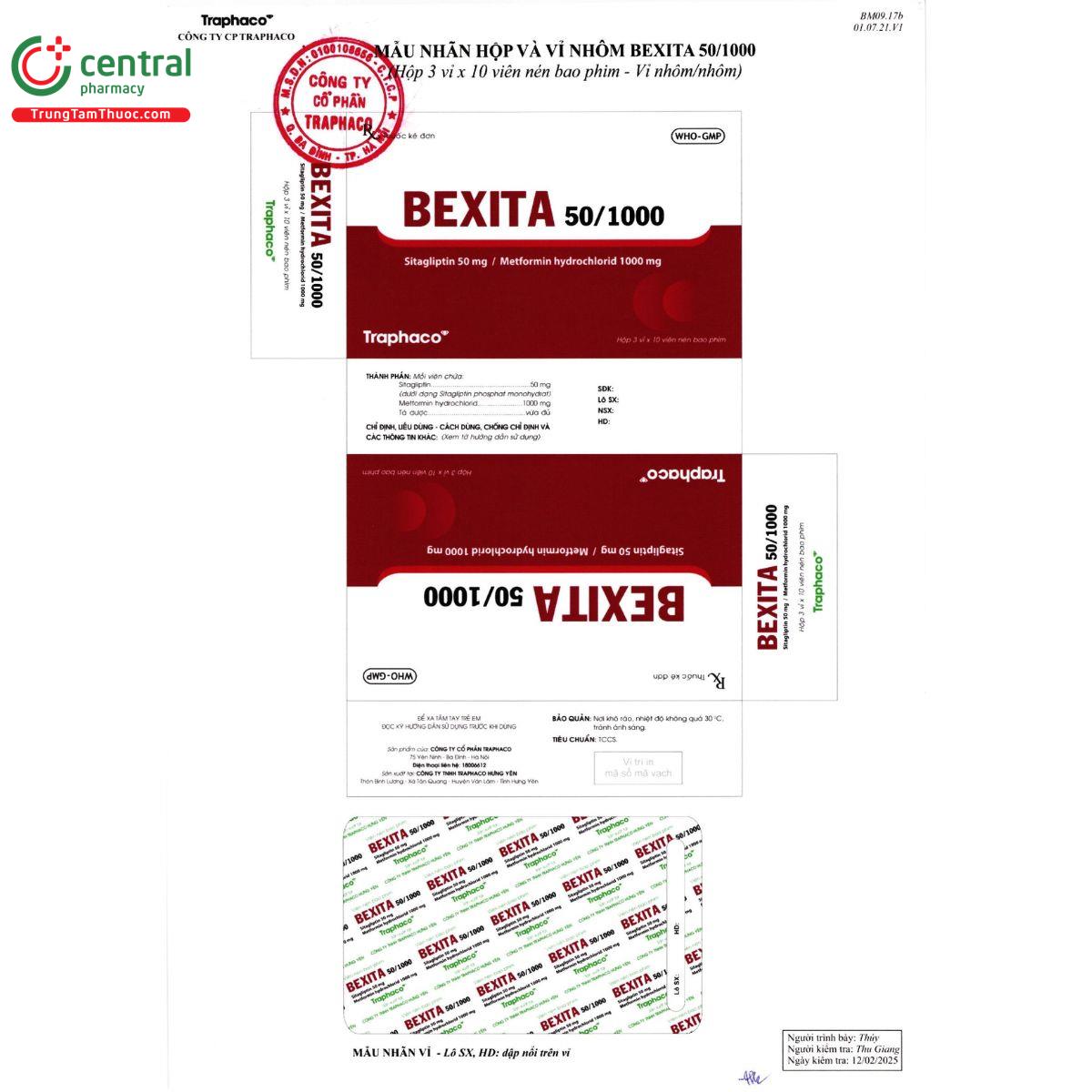 bexita 50 1000 3 O5027