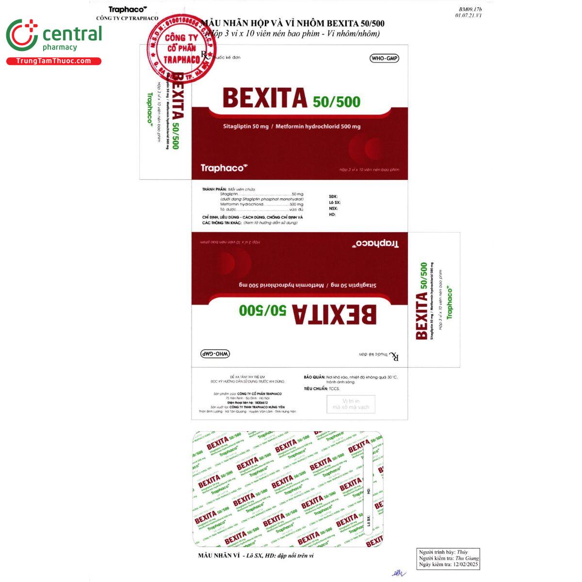bexita 50 500 3 P6613