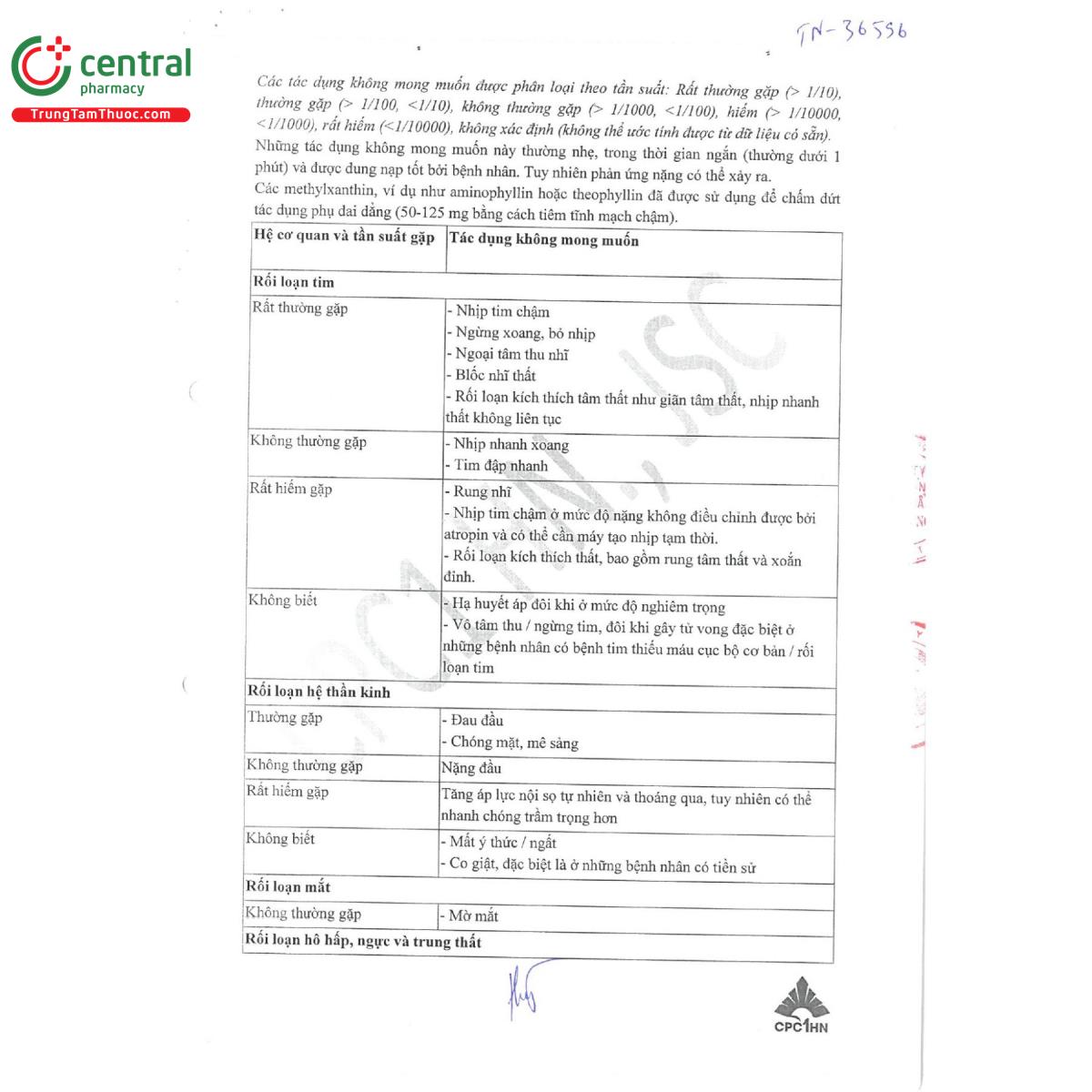 bfs adenosin 3mg ml 10 L4222