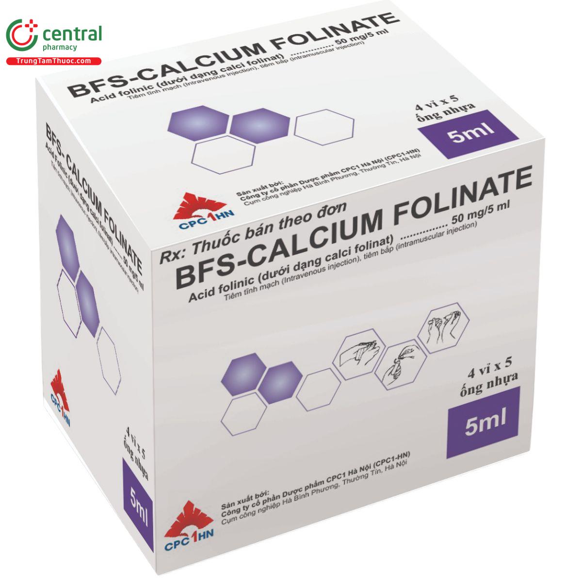 bfs calcium folinate 10 J3464
