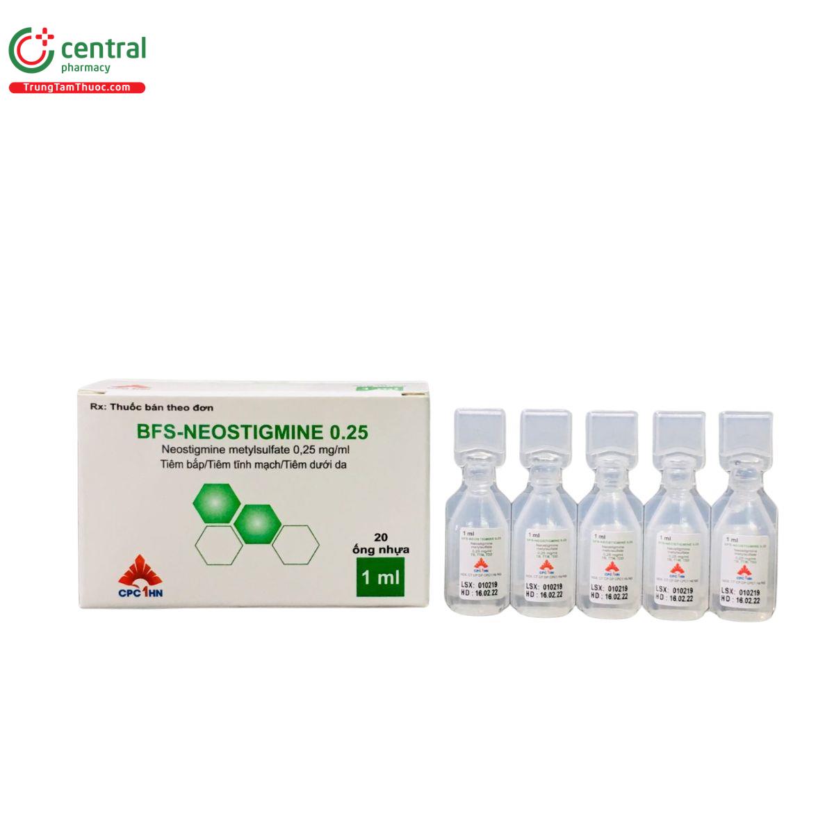 bfs neostigmine 0 25 1 A0356 bfs neostigmine 0 25 1 A0356