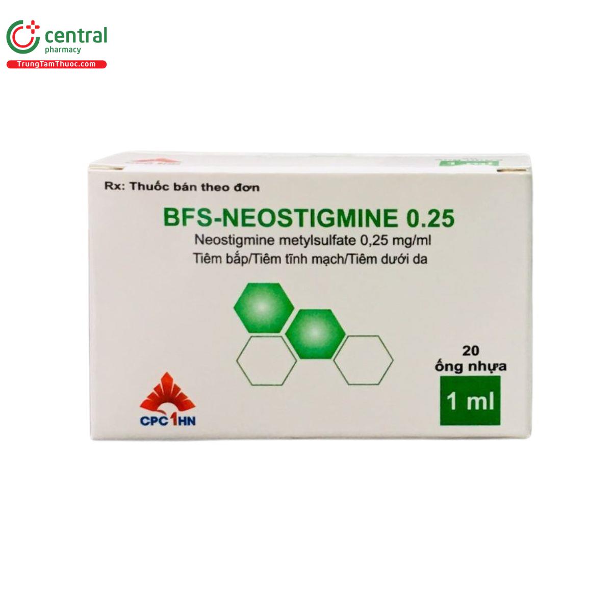 bfs neostigmine 0 25 2 B0334 bfs neostigmine 0 25 2 B0334