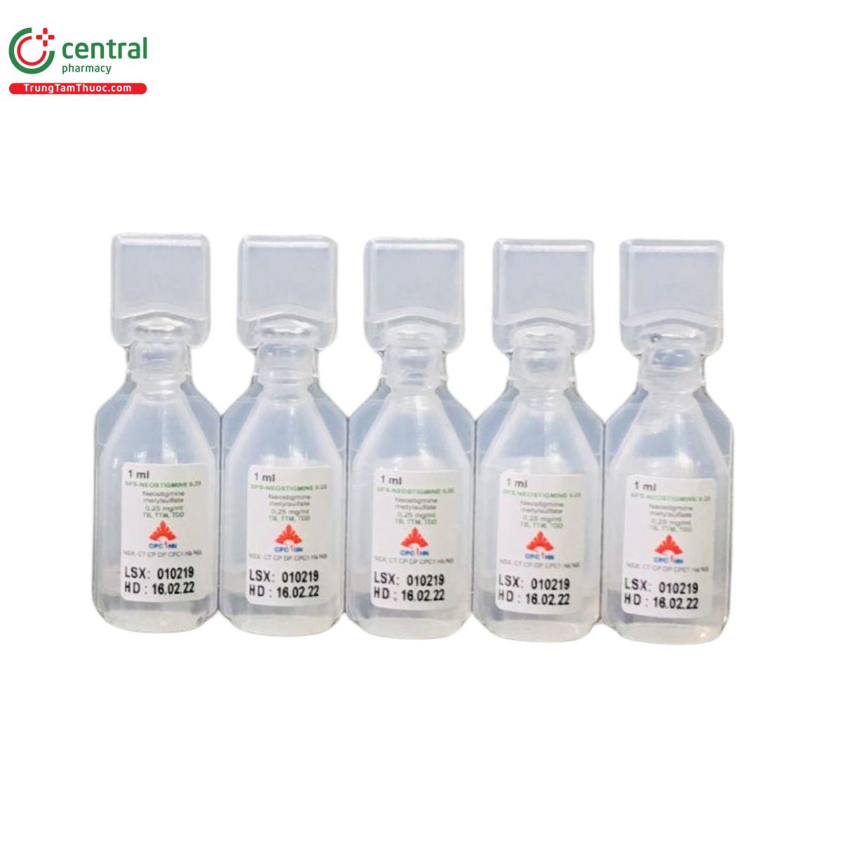 bfs neostigmine 0 25 3 C1311 bfs neostigmine 0 25 3 C1311