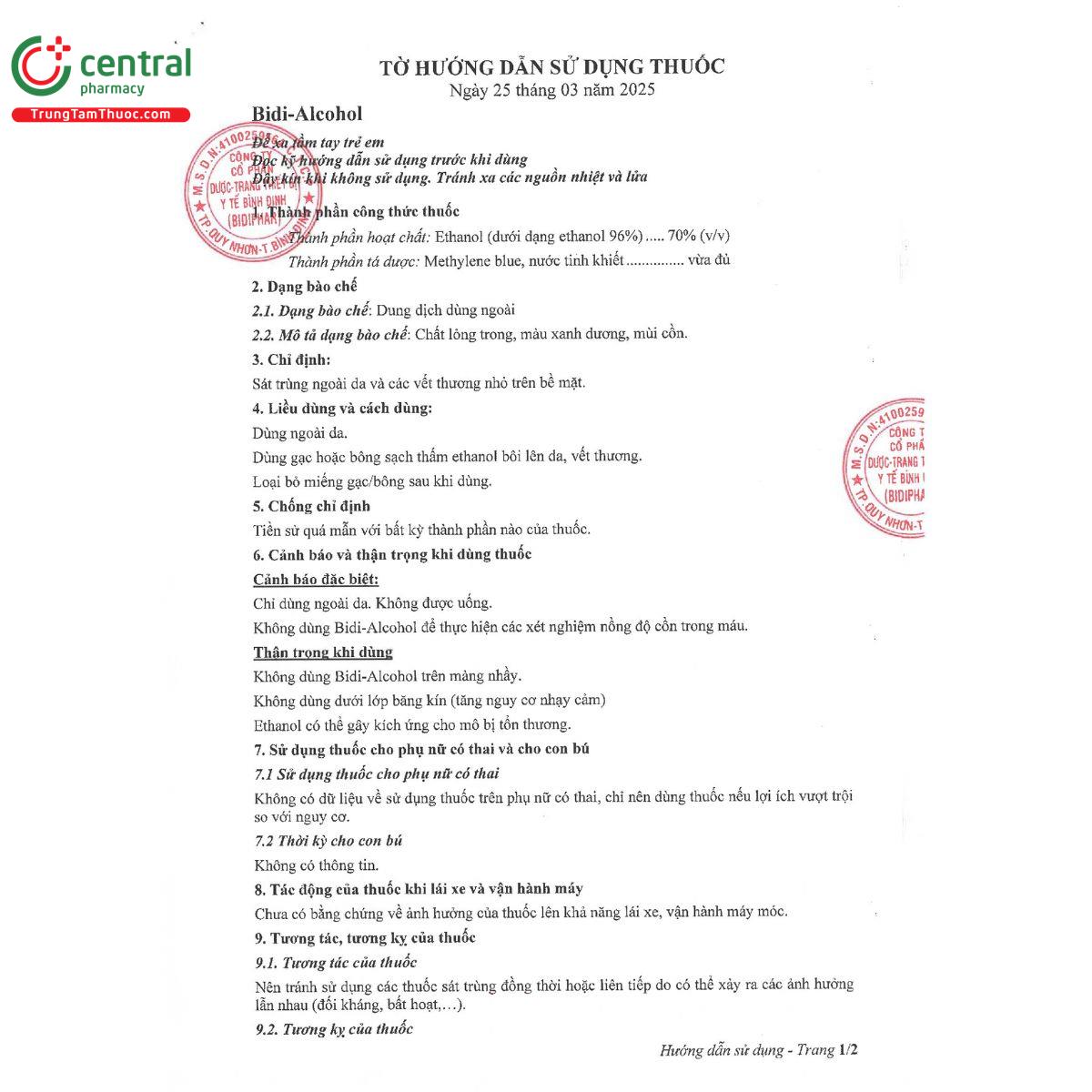 bidi alcohol 4 N5118 bidi alcohol 4 N5118