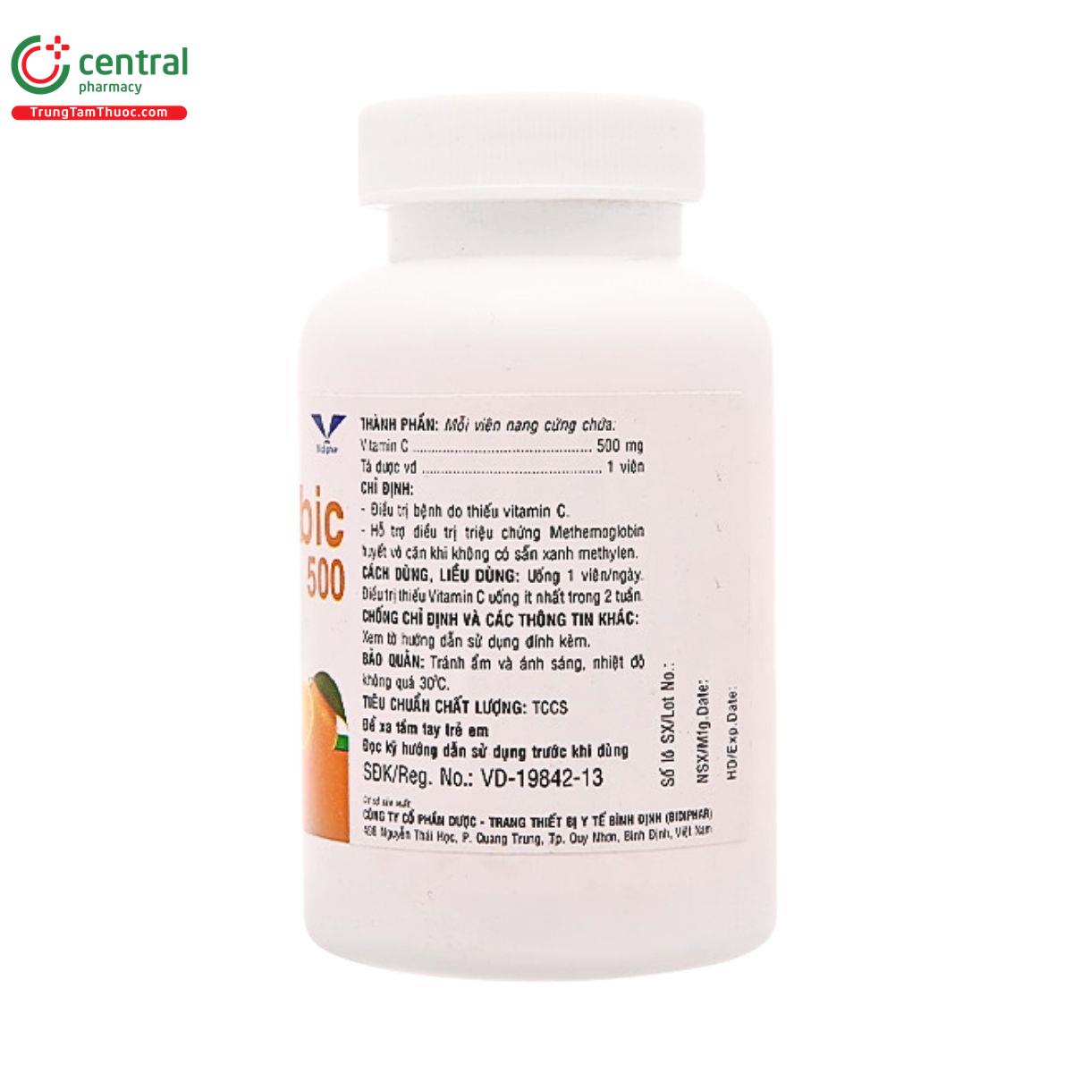 bidicorbic 500mg 2 H3167