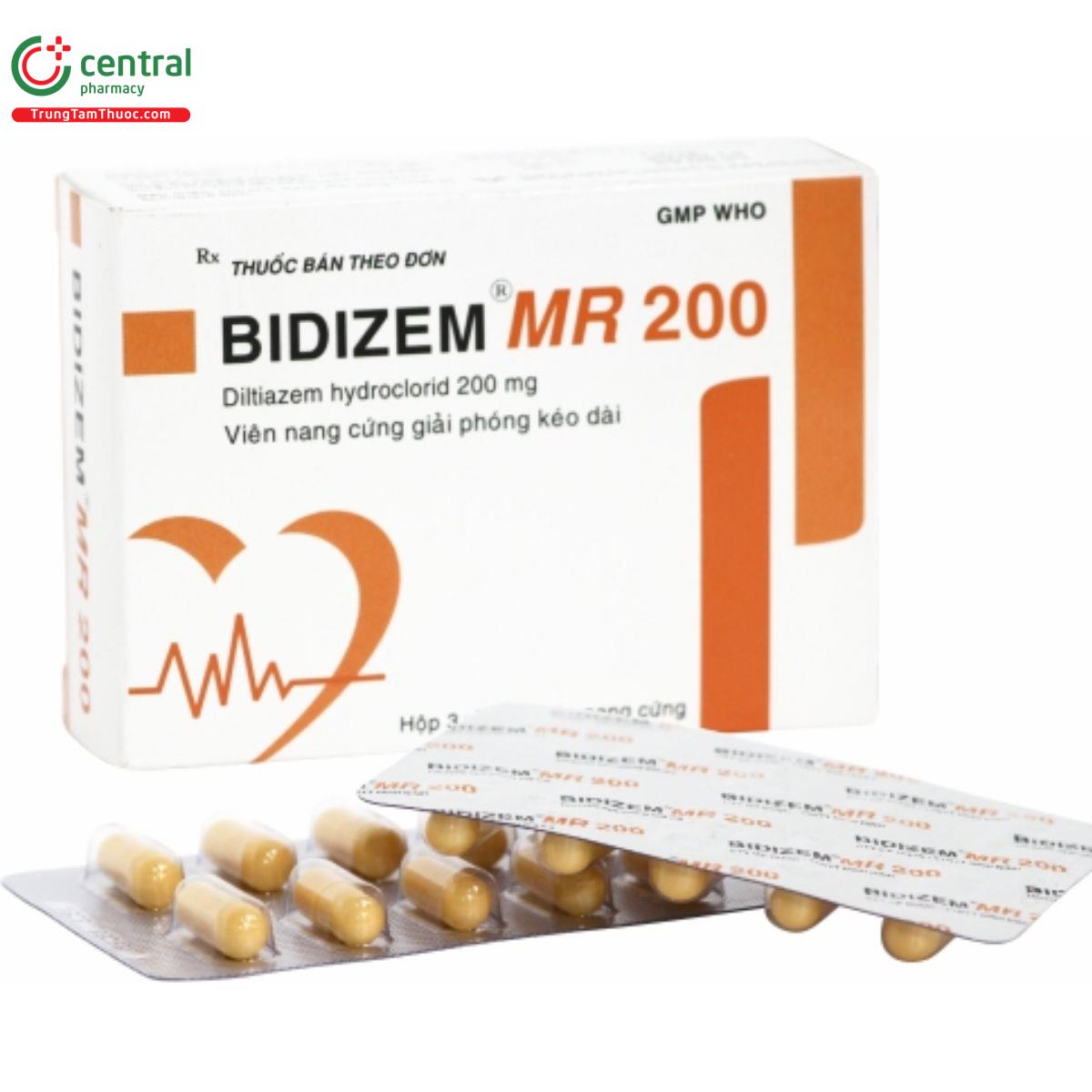 bidizem mr 200mg 8 J3811