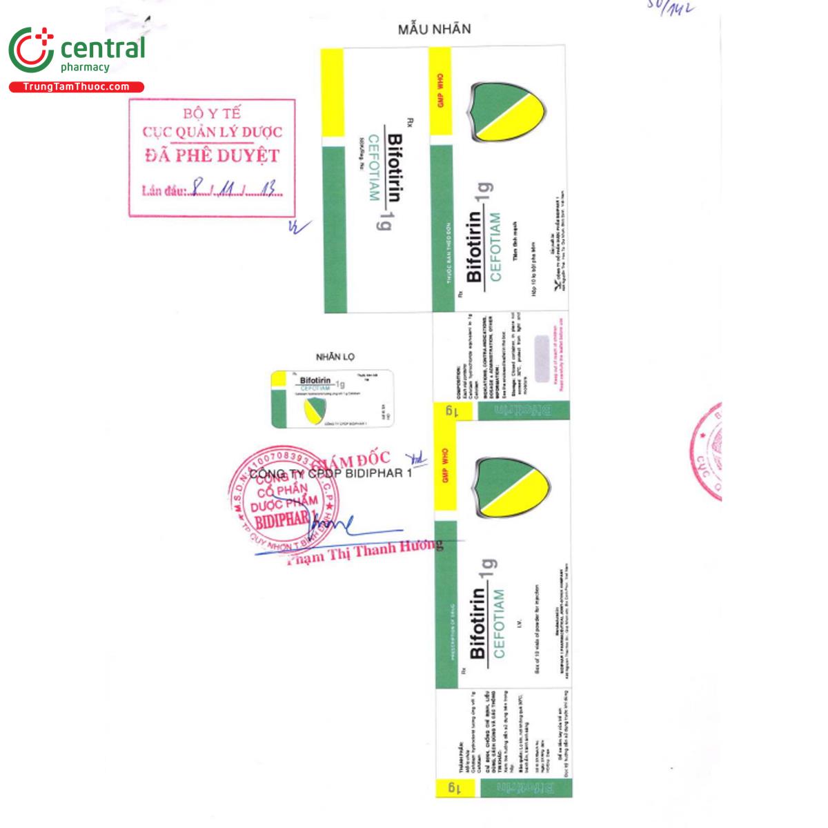 bifotirin 1g 3 I3336 bifotirin 1g 3 I3336