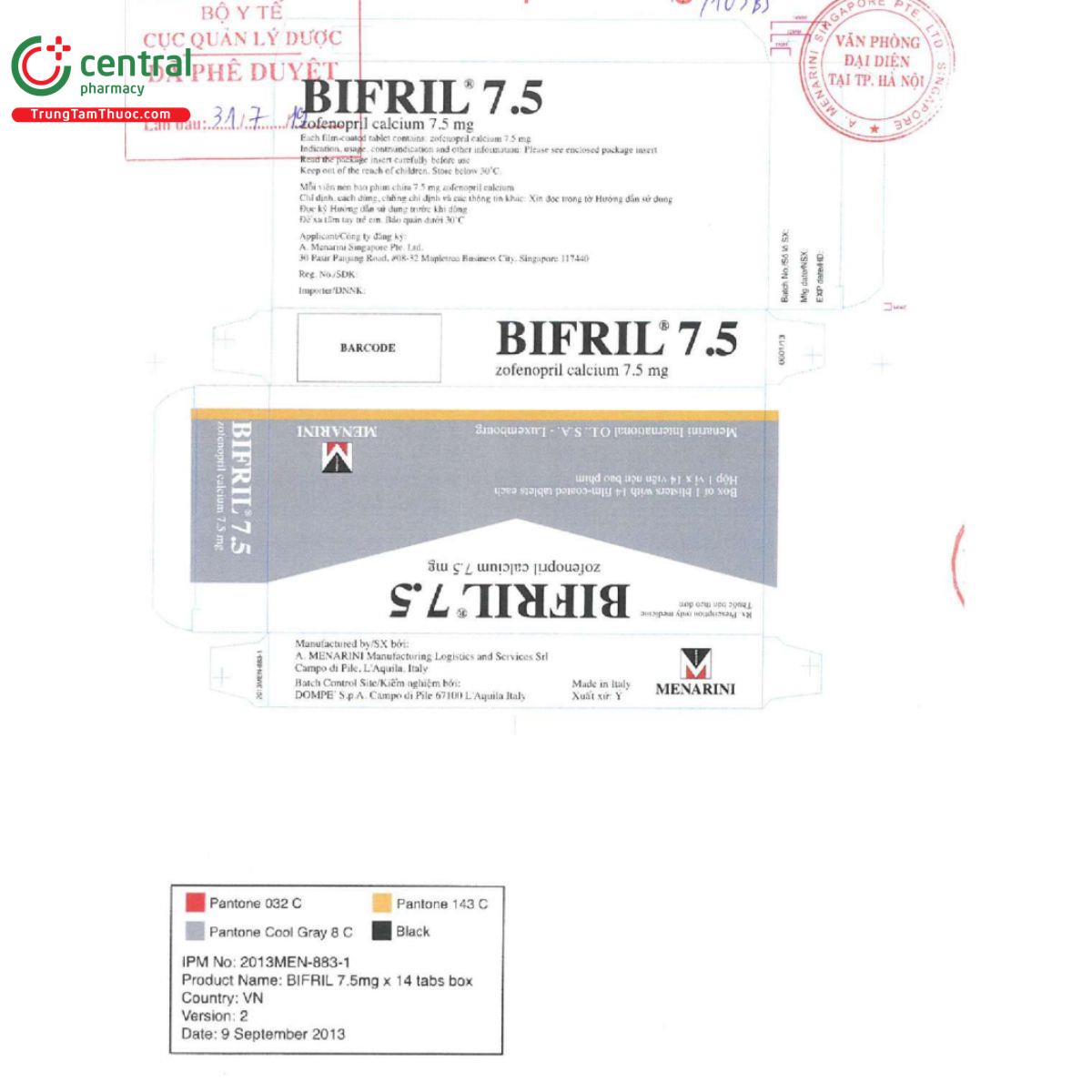 bifril 7 5 3 H2225
