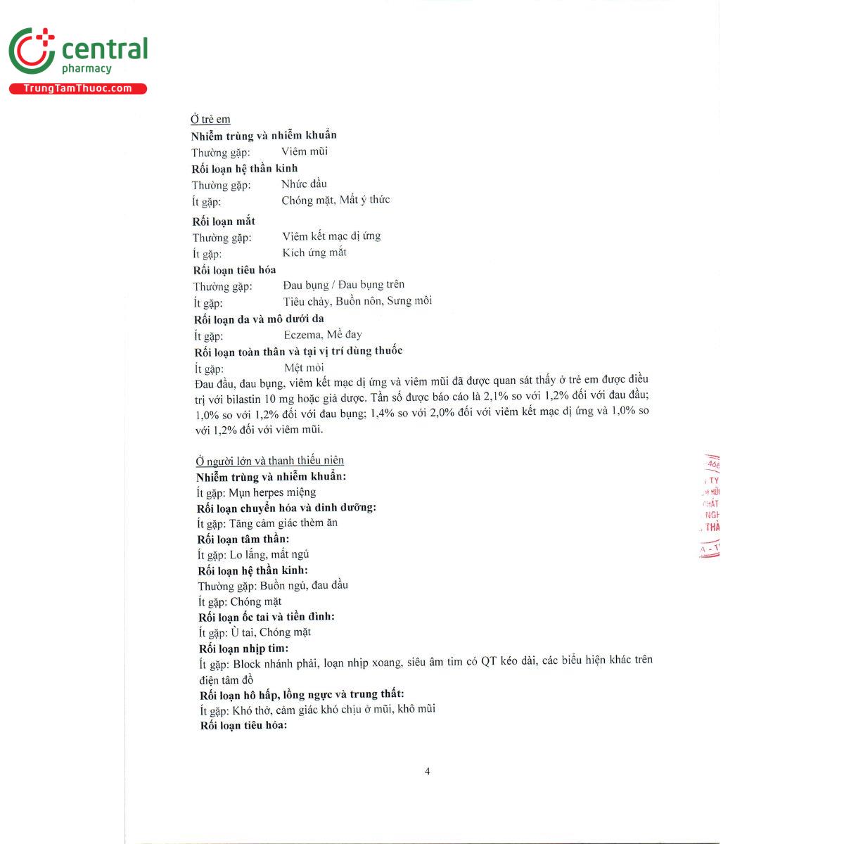 bilastatine 10mg 4 R7046 bilastatine 10mg 4 R7046