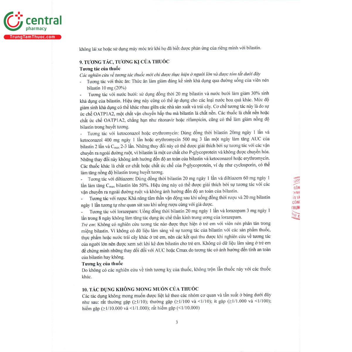 bilastatine 10mg R7415 bilastatine 10mg R7415