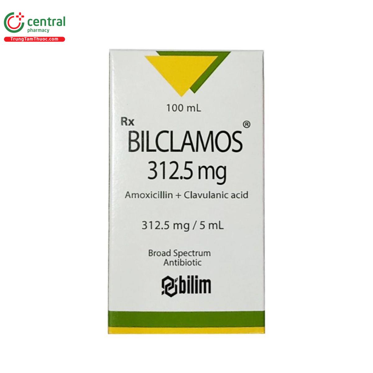 bilclamos 312 5mg 5ml 3 I3674