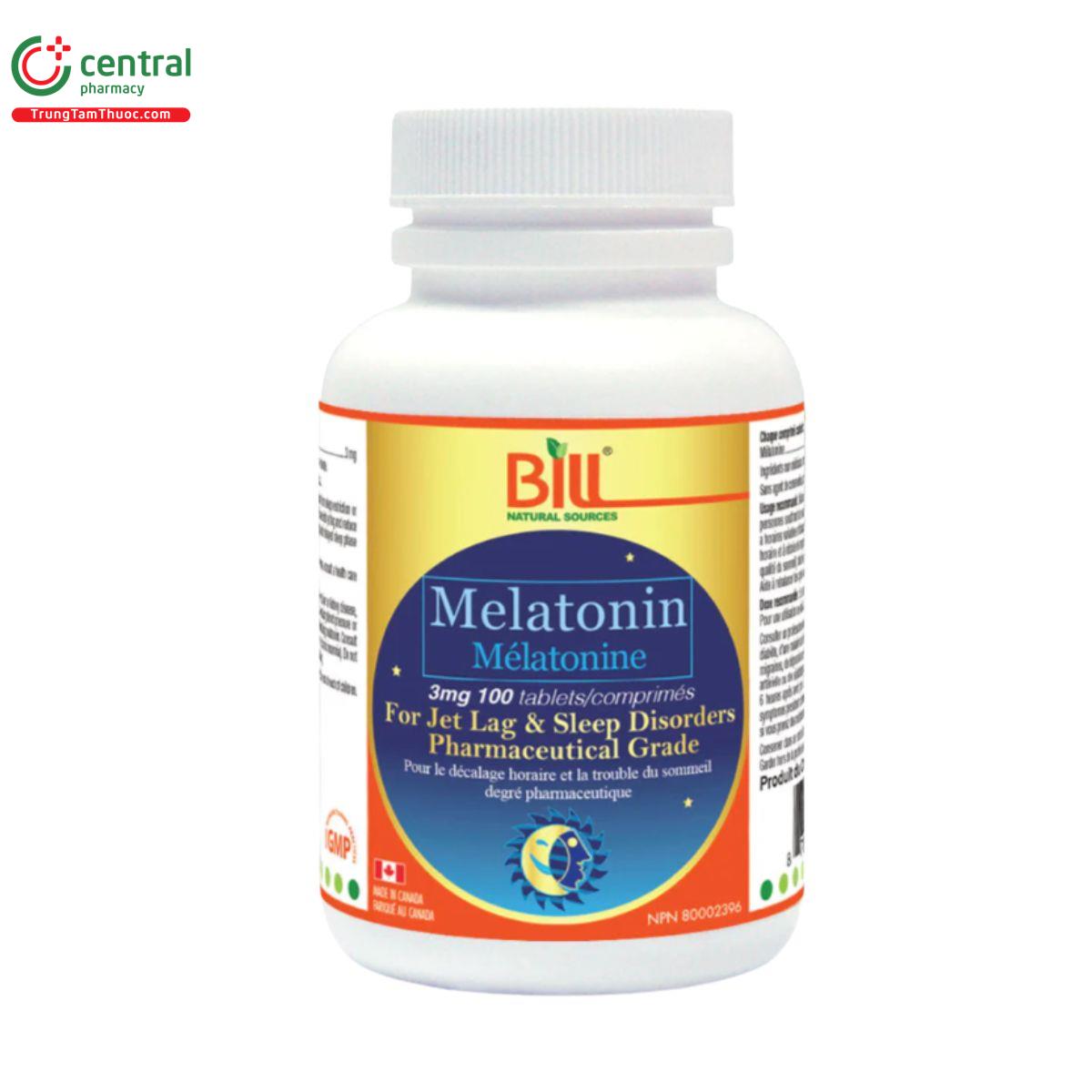 bill natural sources melatonin 3mg tablets 1 C1555