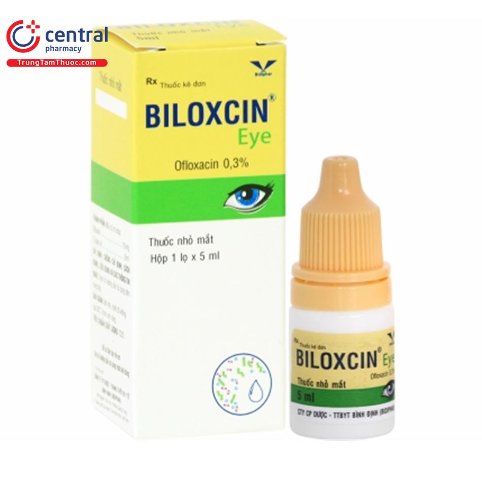 [CHÍNH HÃNG] Thuốc Biloxcin Eye đánh bay viêm kết mạc, loét giác mạc