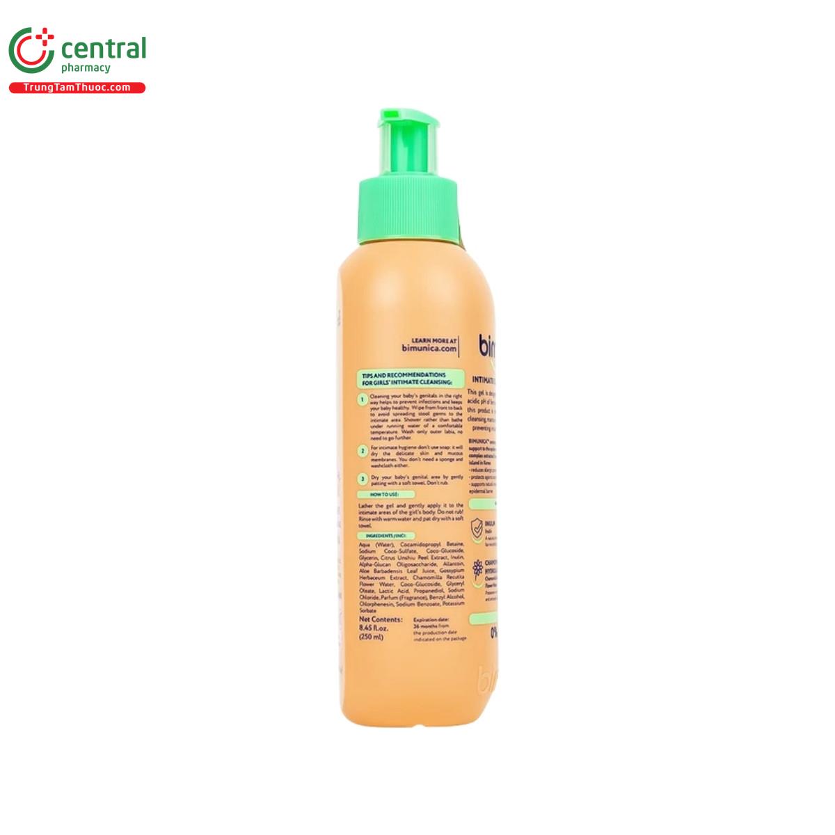 bimunica intimate cleansing gel for girls 5 K4703