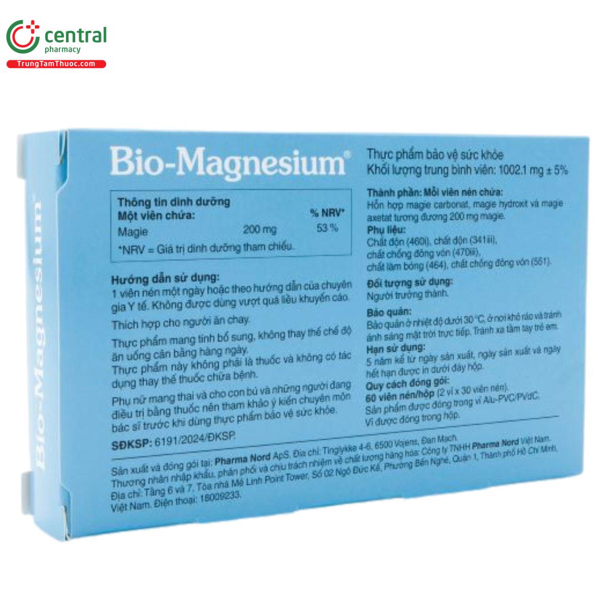 bio magnesium pharma nord 4 D1181