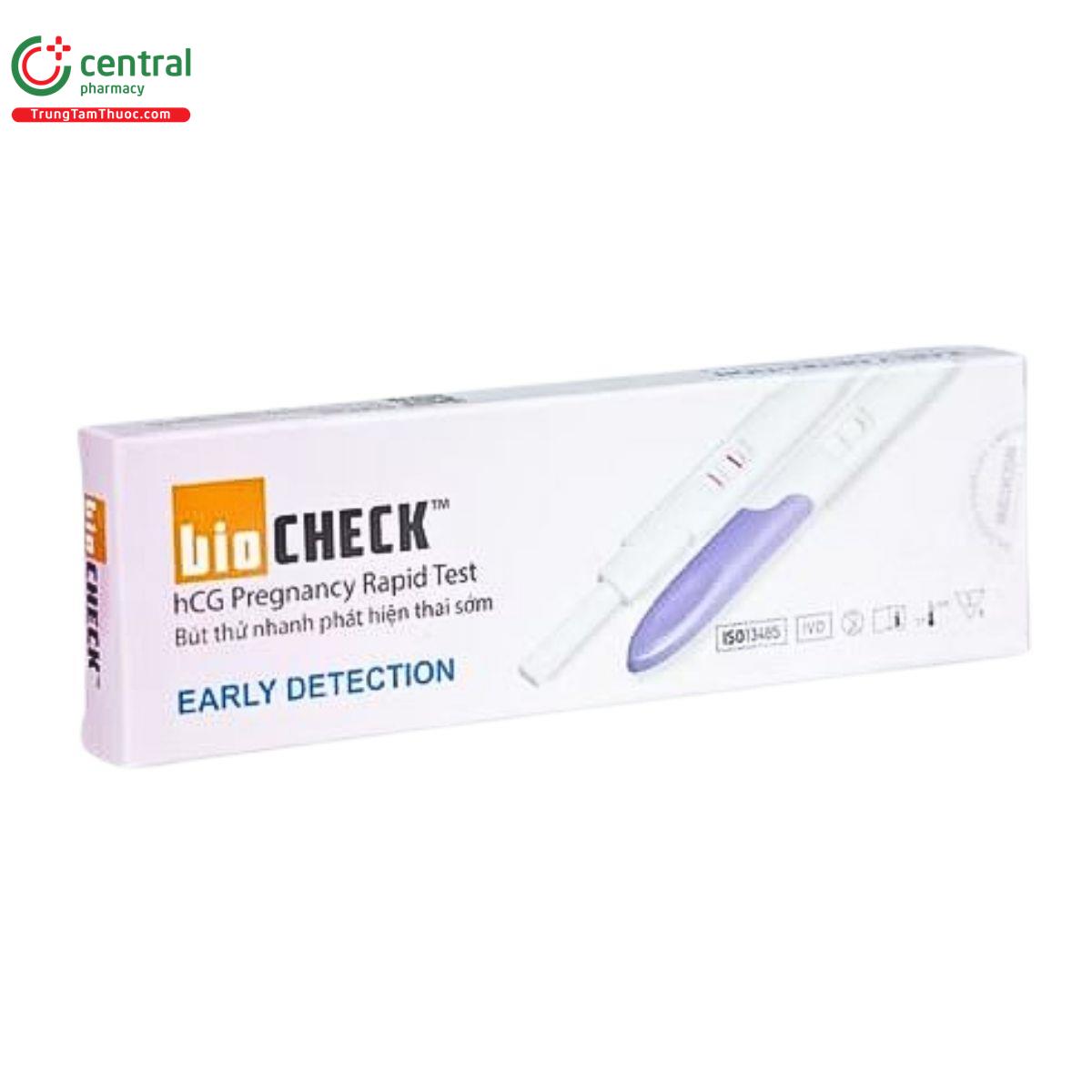 biocheck early detection hcg pregnancy rapid test 4 U8114