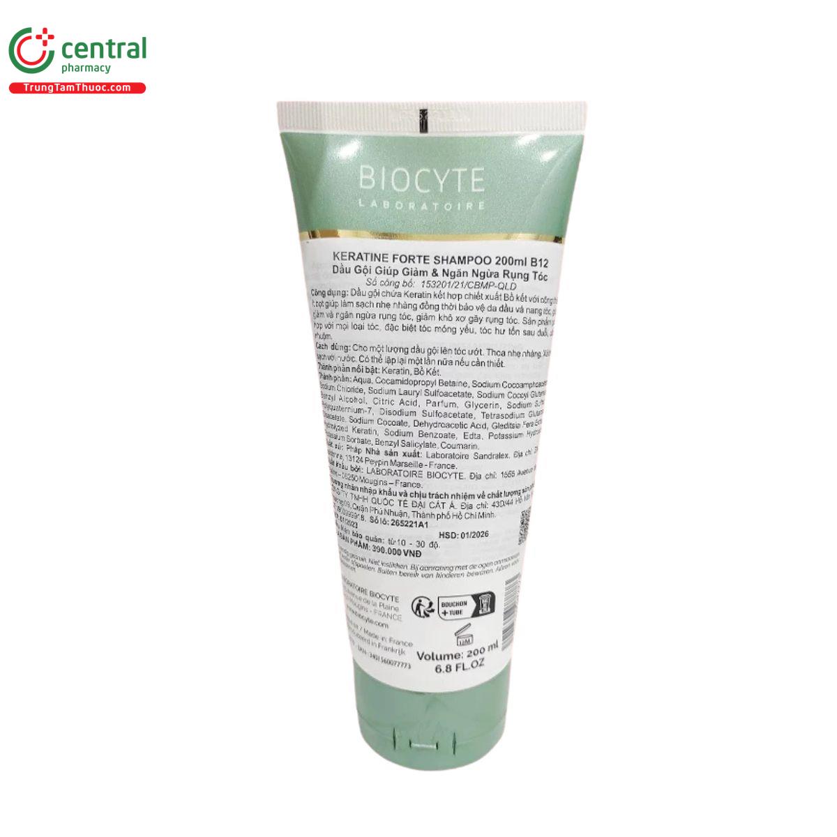 biocyte keratine forte shampooing 4 V8665 biocyte keratine forte shampooing 4 V8665