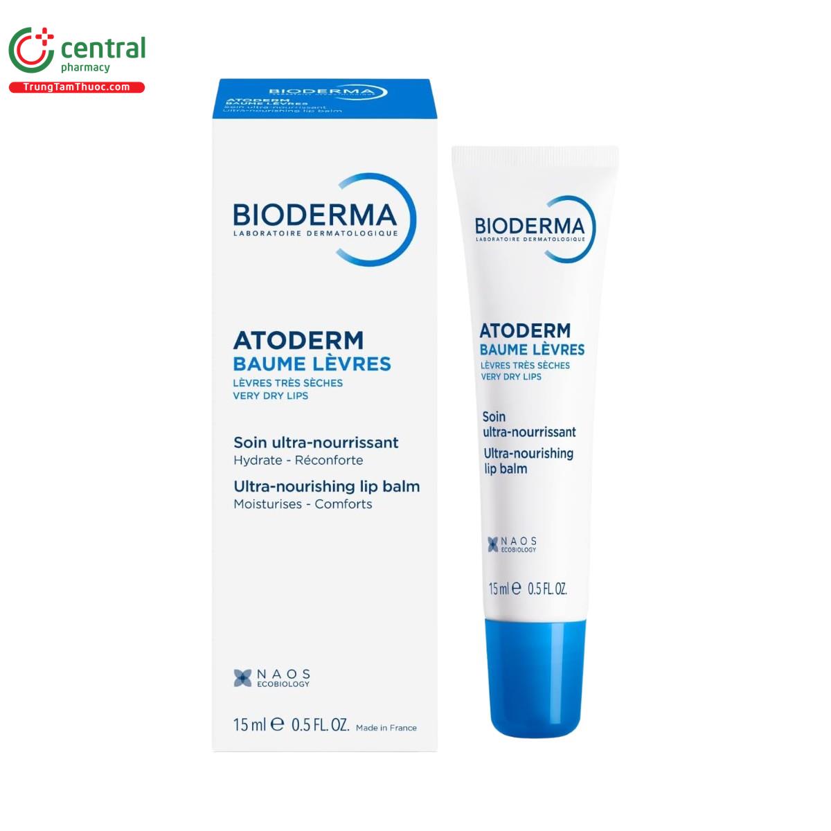 bioderma atoderm baume levres 2 B0806 bioderma atoderm baume levres 2 B0806