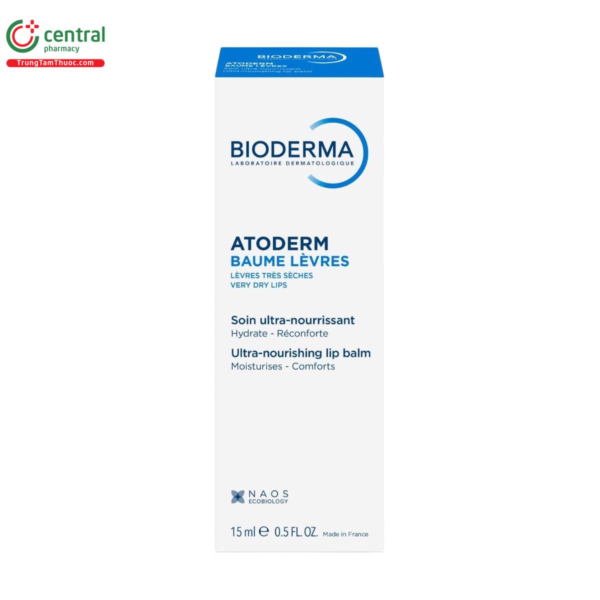 bioderma atoderm baume levres 4 S7336 bioderma atoderm baume levres 4 S7336