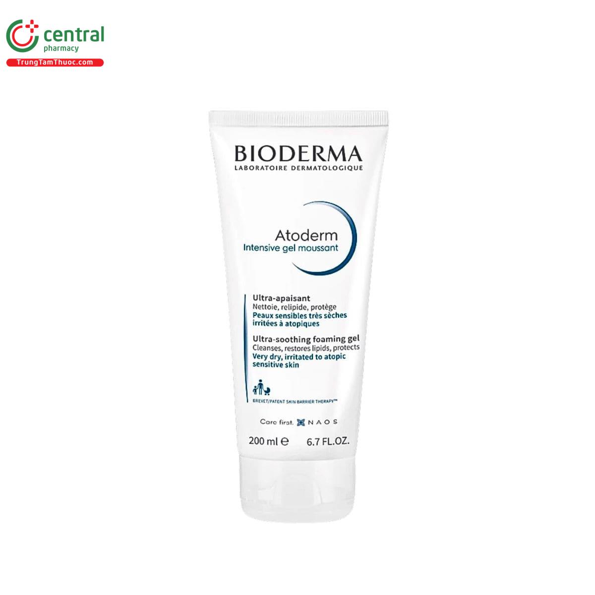 bioderma atoderm intensive gel moussant 200ml 1 P6211