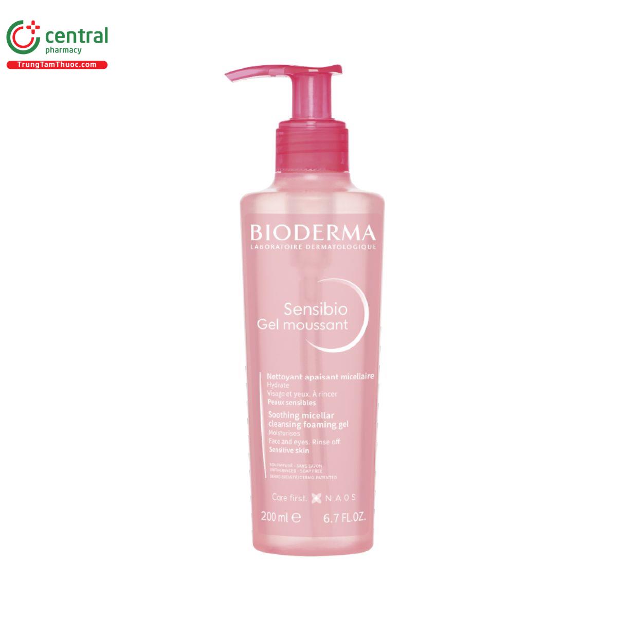 bioderma sensibio gel moussant 1 B0377