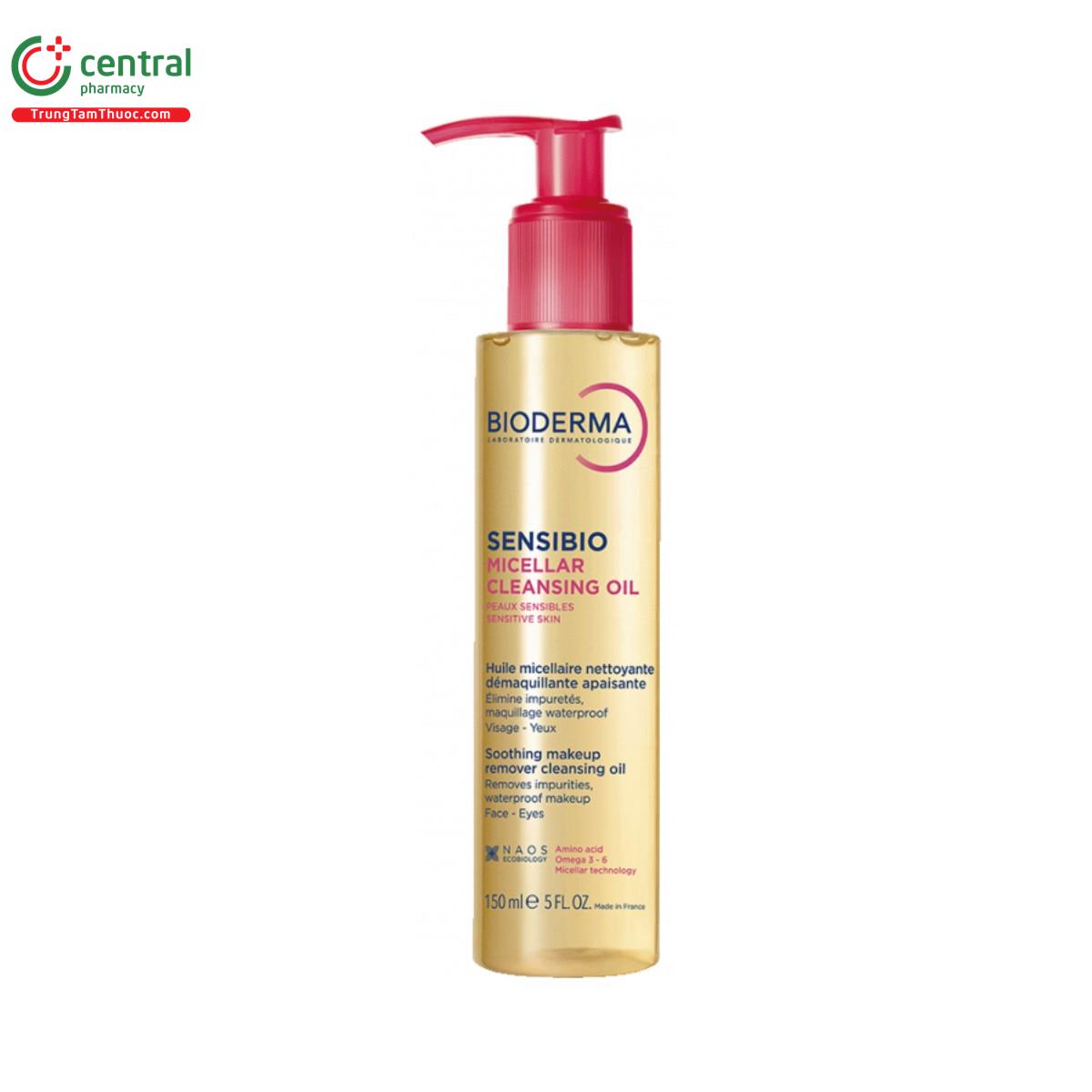 bioderma sensibio micellar cleansing oil 2 N5264