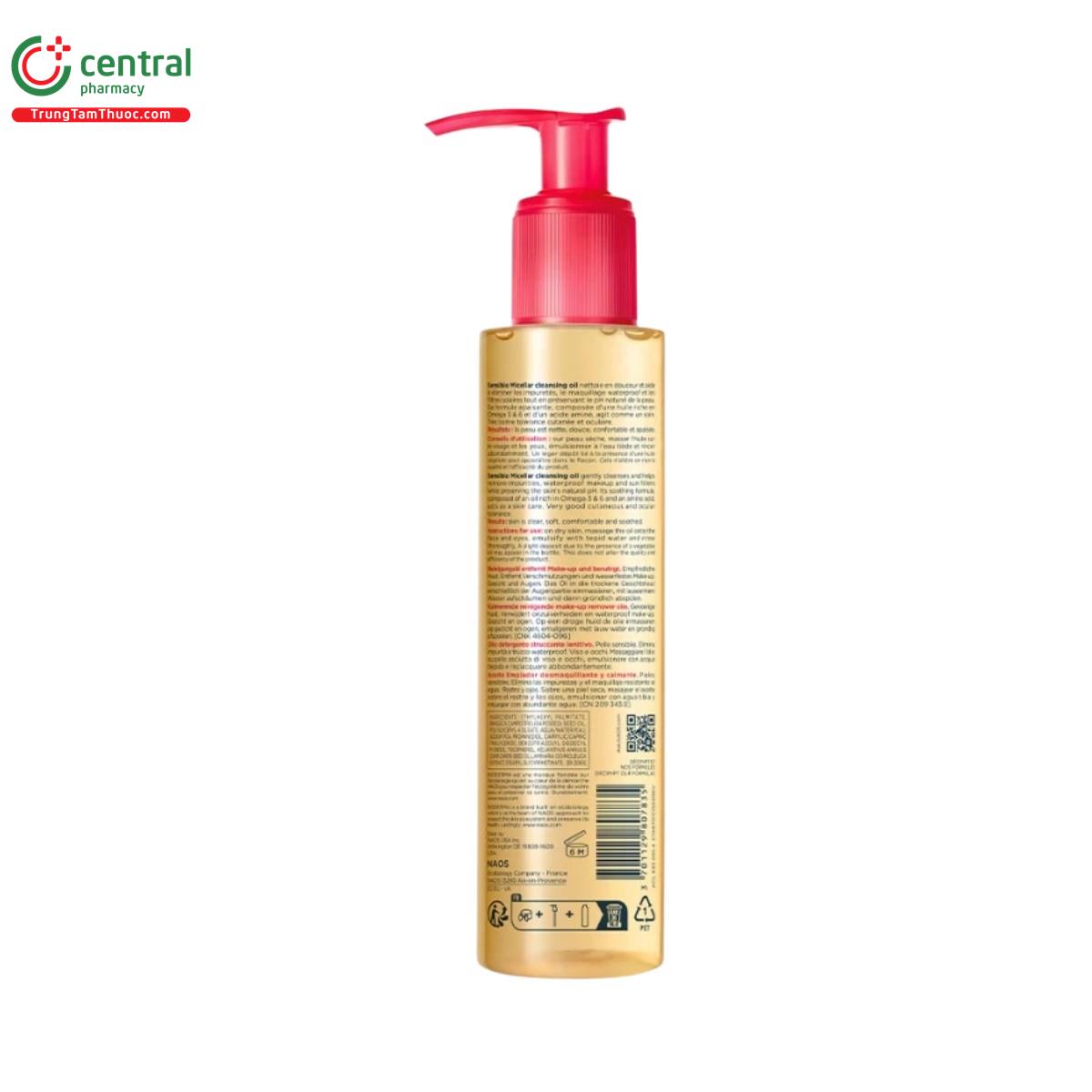 bioderma sensibio micellar cleansing oil 4 B0080