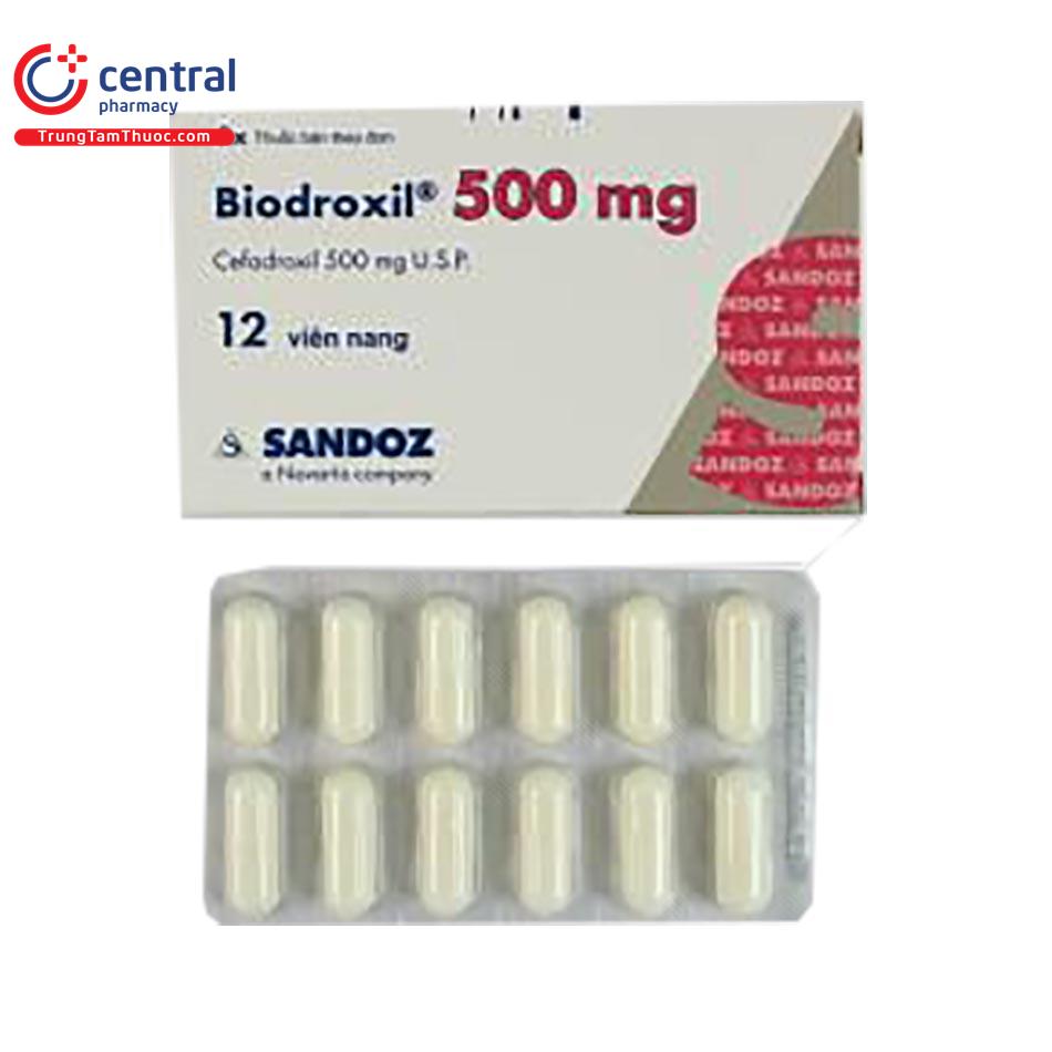 biodroxil 500mg 3 B0012