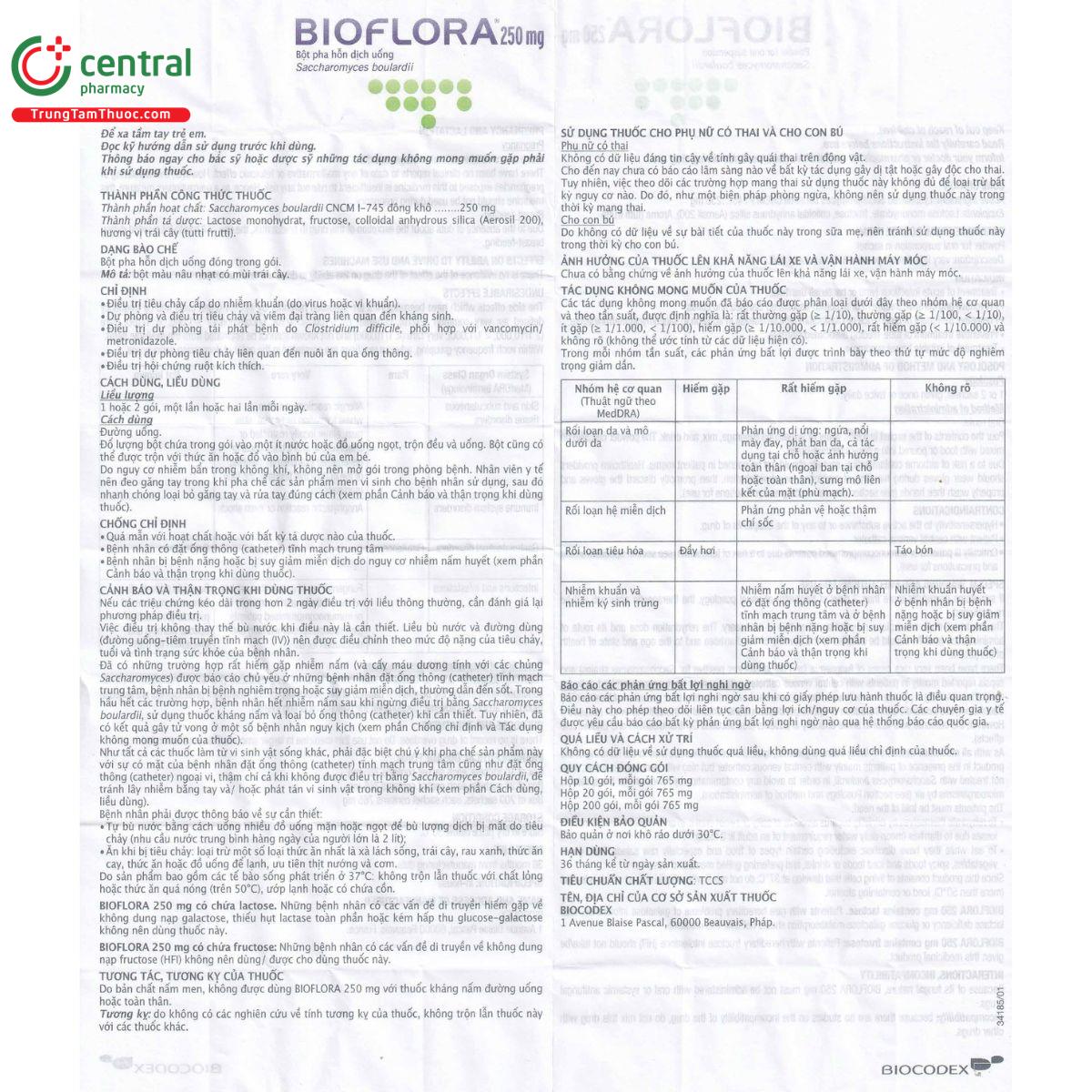 bioflora 250 goi 5 J4538 bioflora 250 goi 5 J4538