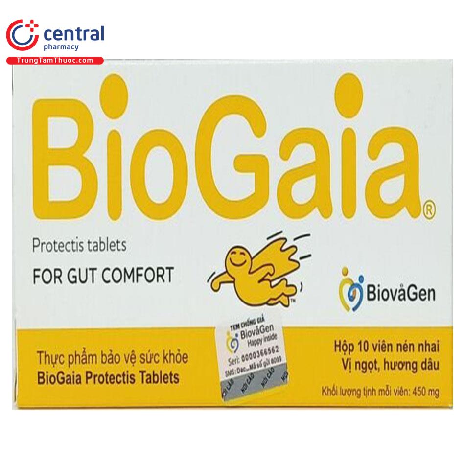 Biogaia Protectis (viên nén nhai): Công dụng, cách dùng hiệu quả