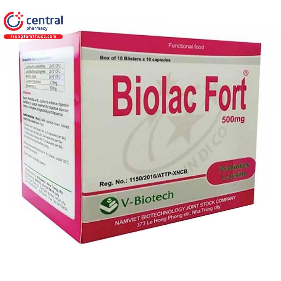biolac fort 500mg 4 H2710