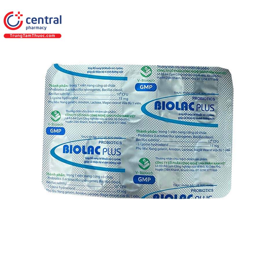 biolac plus 8 I3633