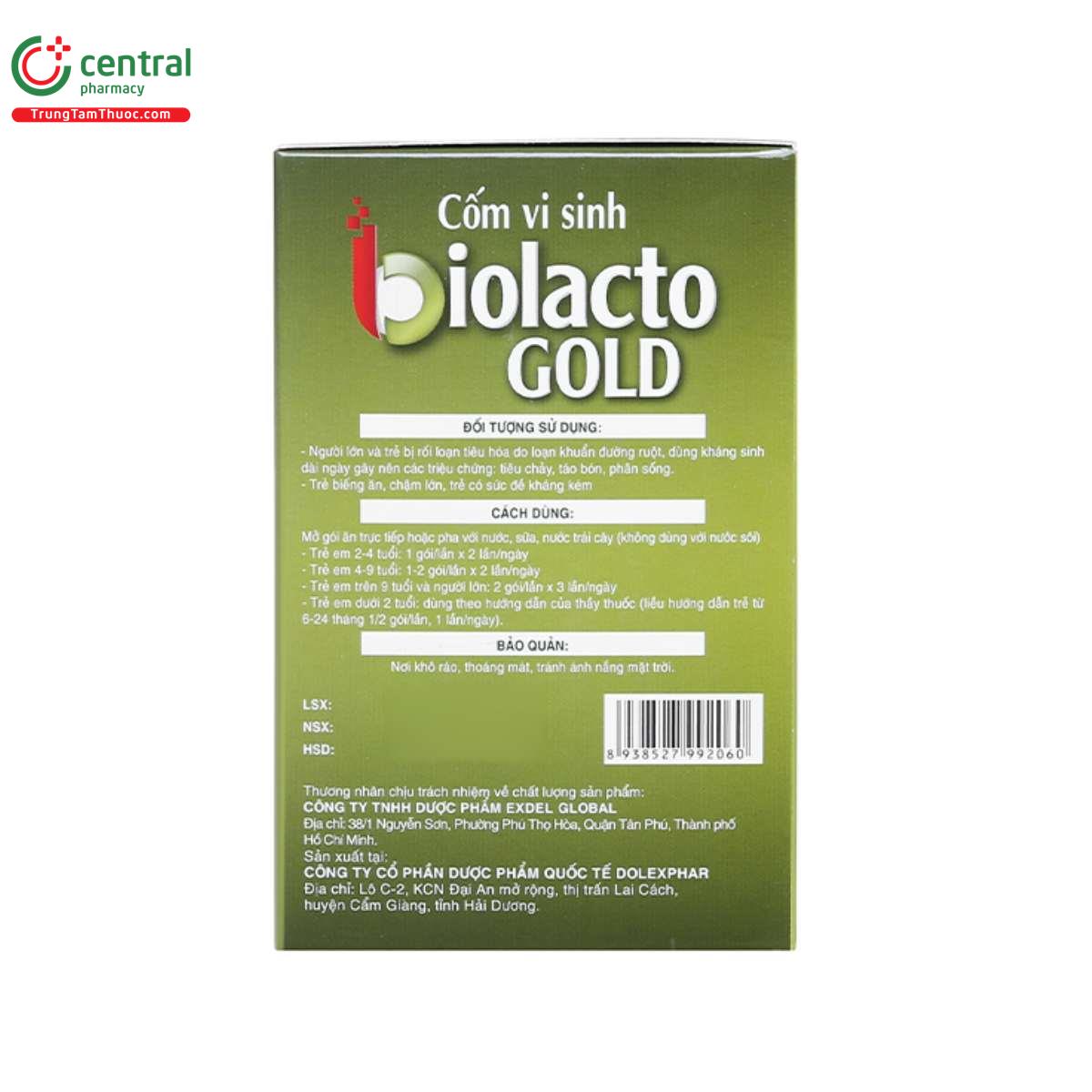 biolacto gold 4 D1558