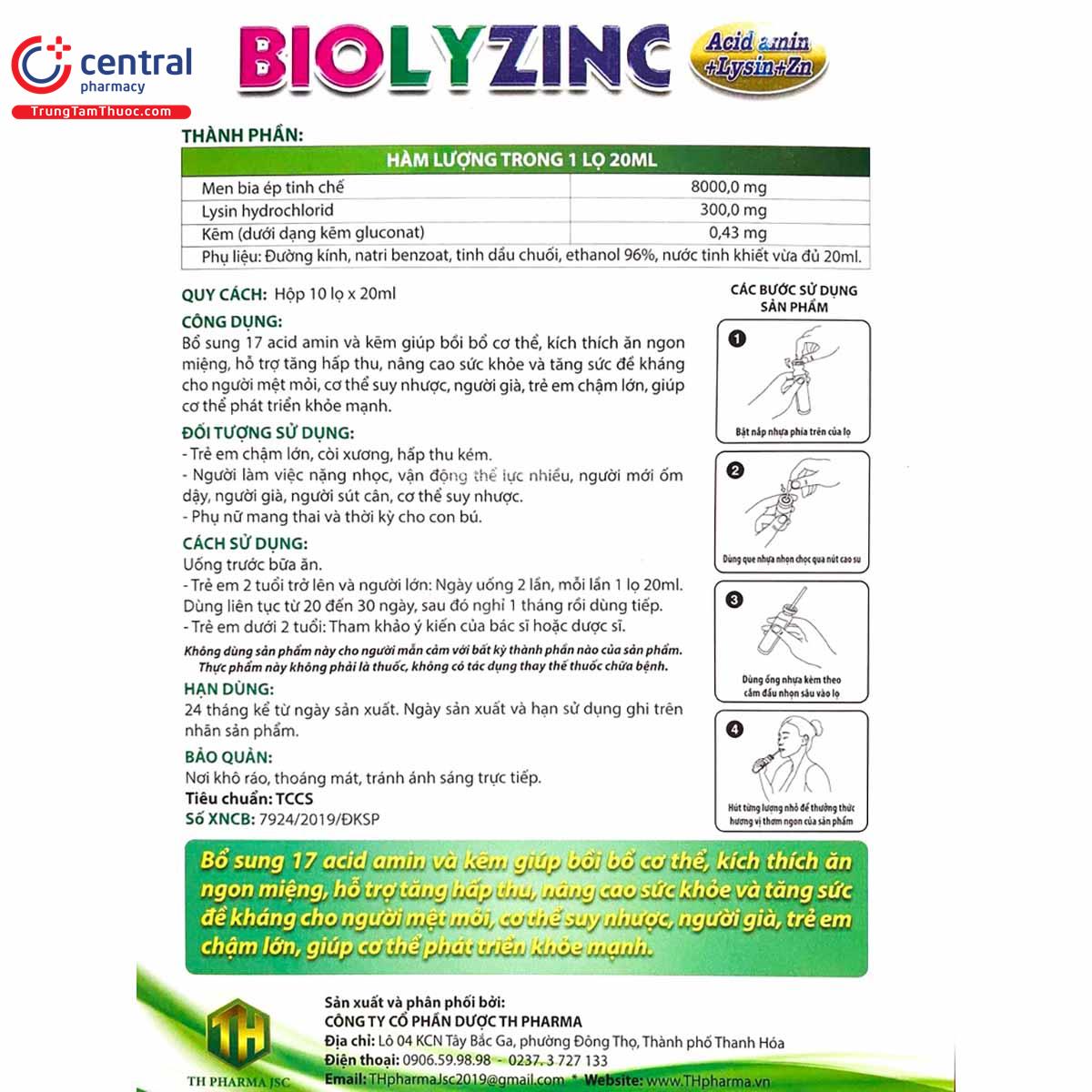 biolyzinc 9 C1784